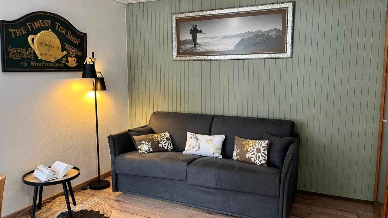 Studio Dent Du Caiman, Chamonix Hyper Centre, Parking, Vue Mont Blanc Extérieur photo